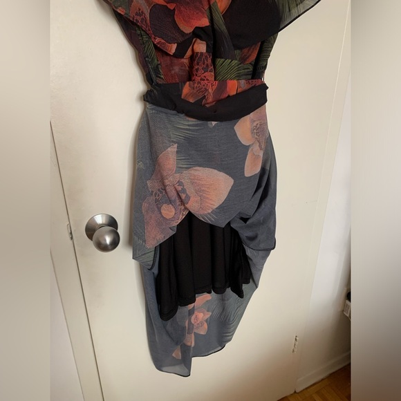 FLORAL MAXI DRESS - Picture 7 of 9